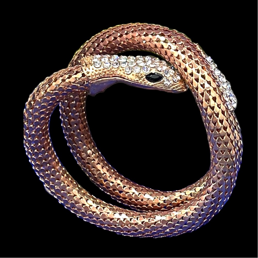 BRACELET | SERPENT | COPPER TONE | ADJUSTABLE